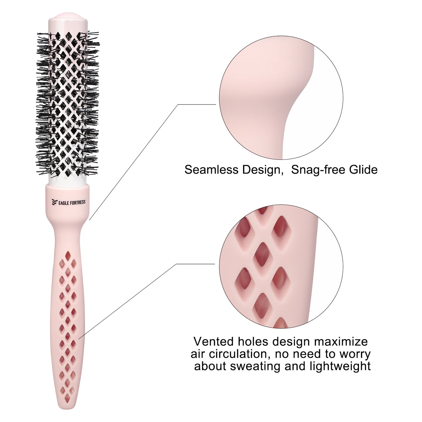 1.25'' Ceramic Ionic Round Brush