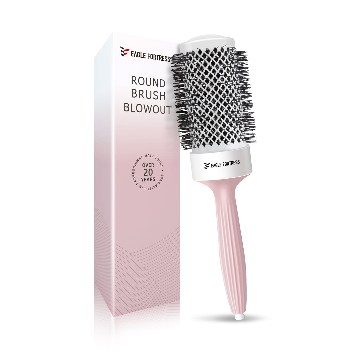 Round Brush 2.1'' Pink