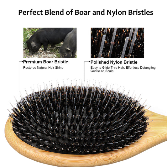 Bamboo Detangler Brush