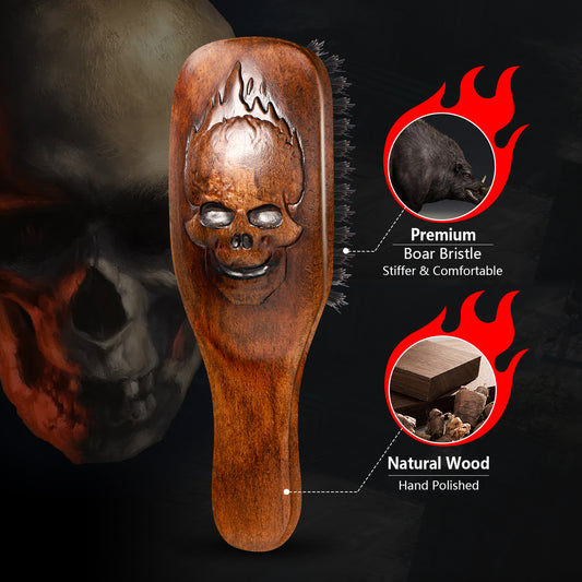 Devil’s Head Boar Bristle Beard Brush
