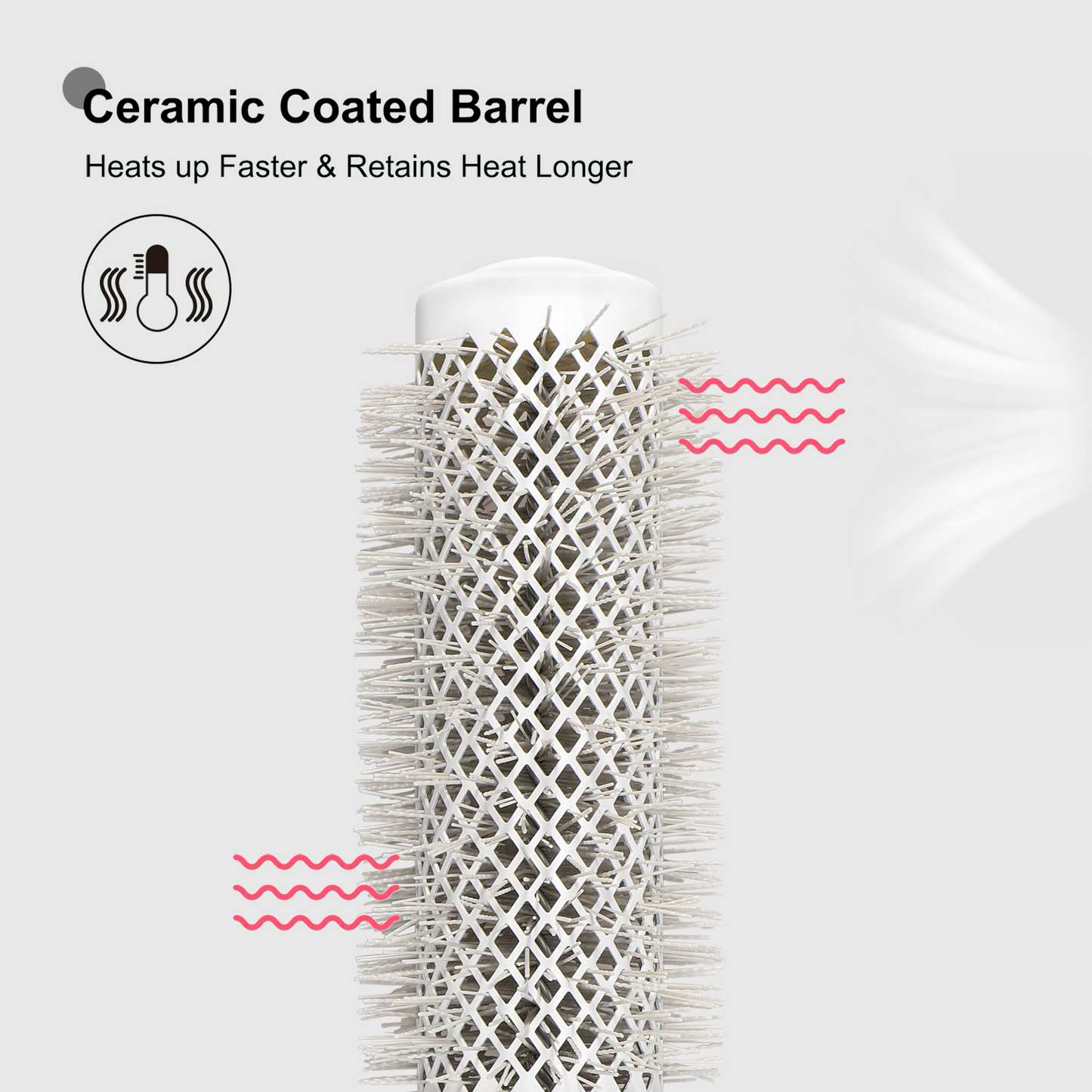 Round Brush 1.7'' – Grey XL