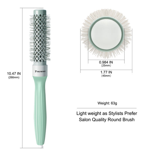 Round Brush 0.98'' Green
