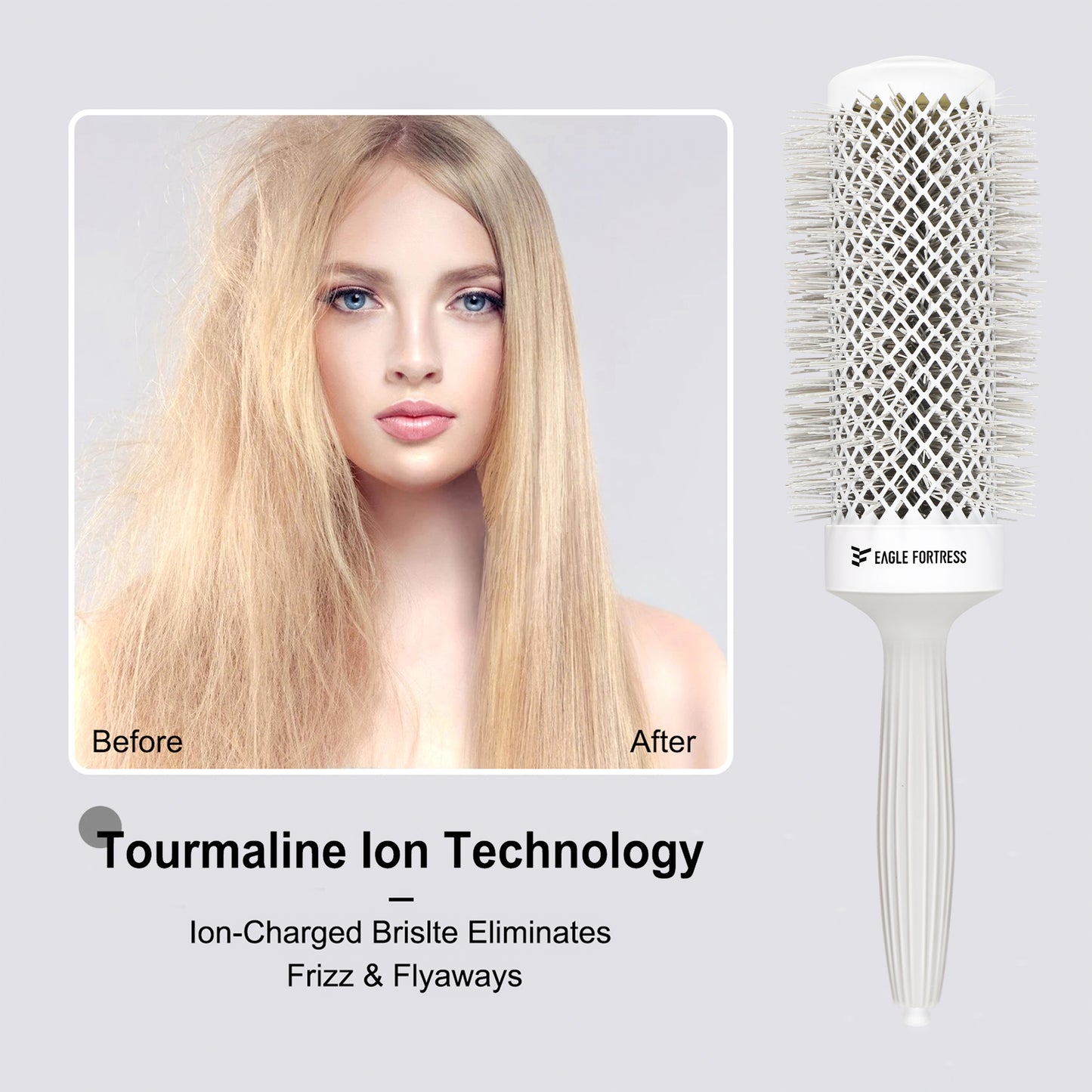 Round Brush 2.1'' Grey XL
