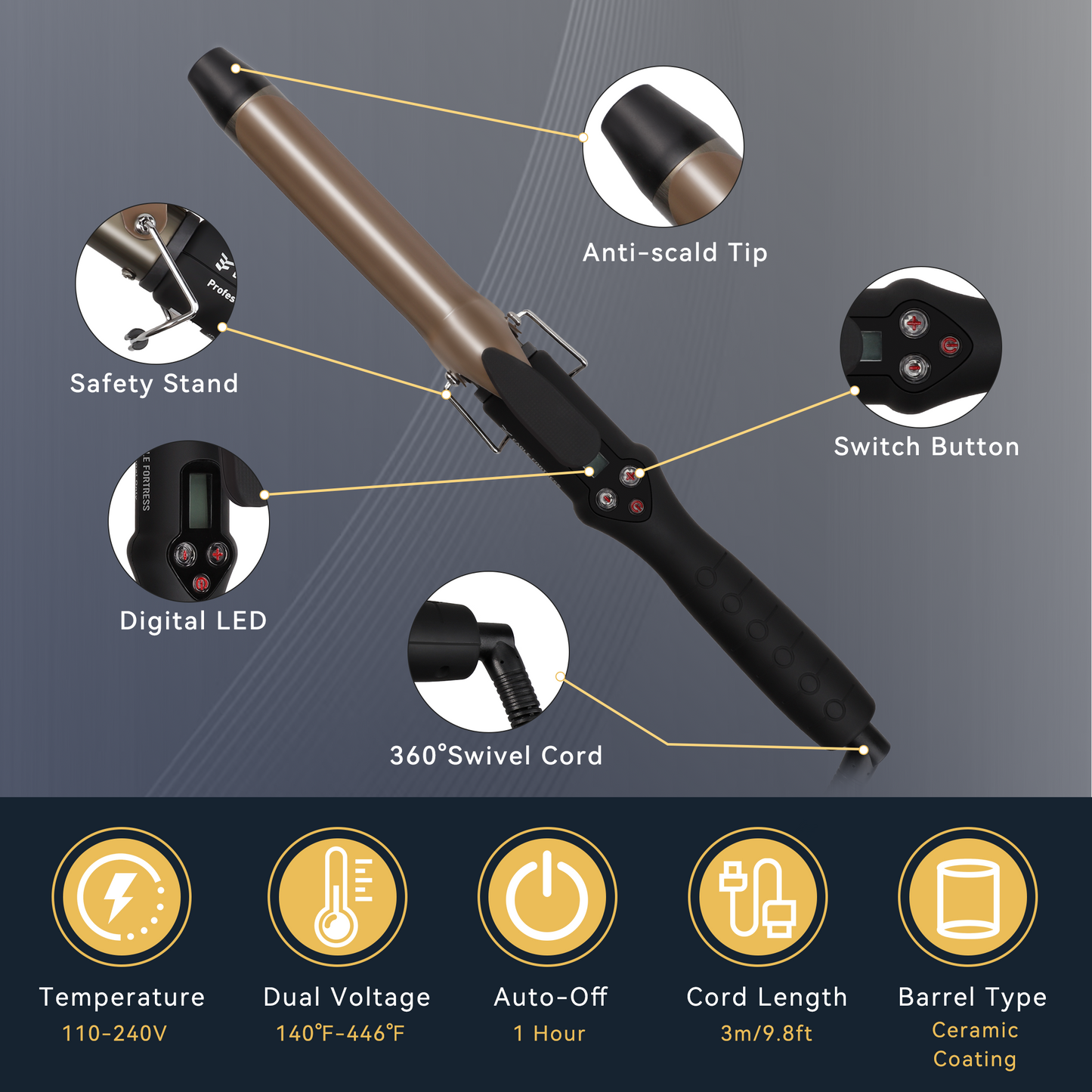 Curling Wand by
