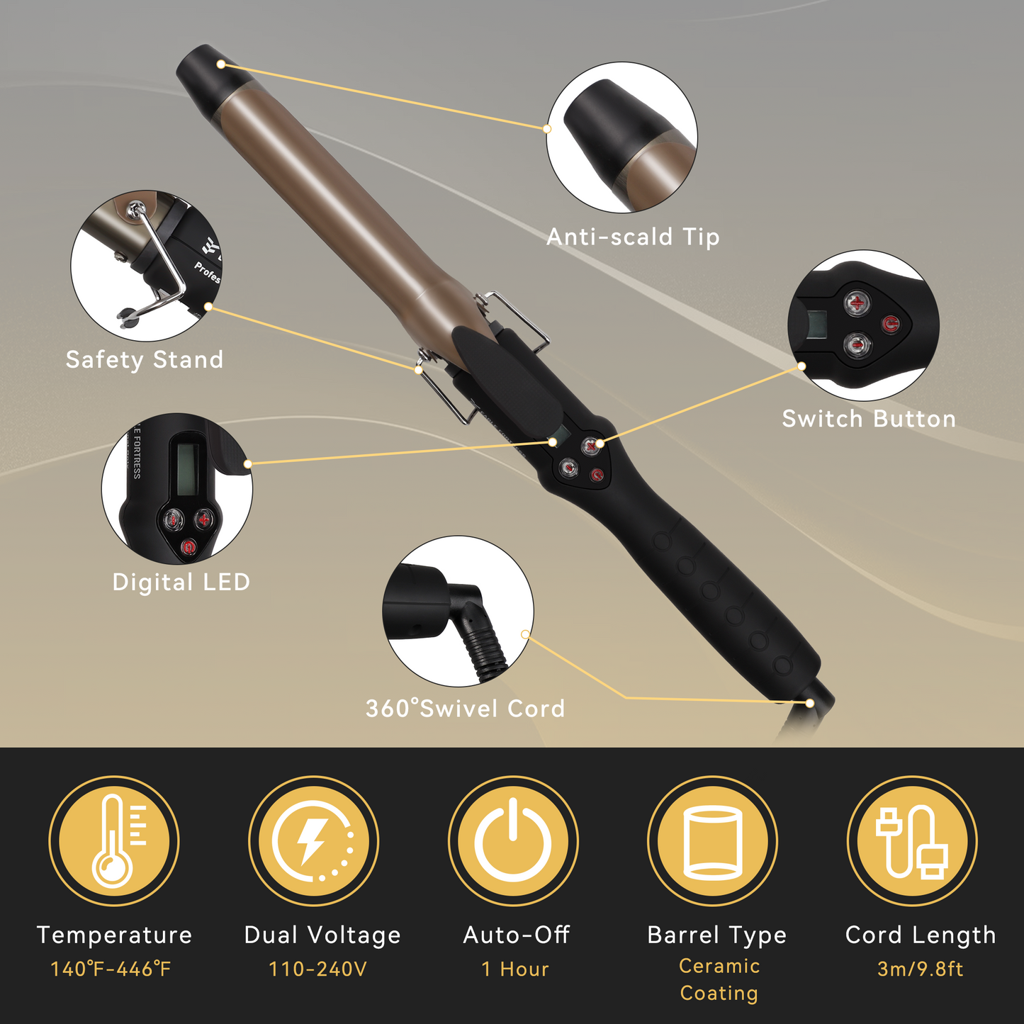Curling Wand by