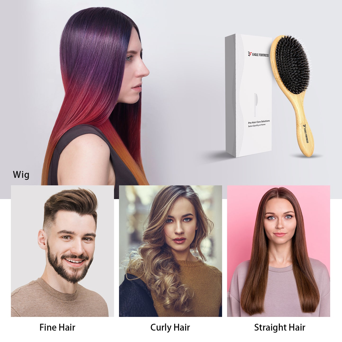 Bamboo Detangler Brush