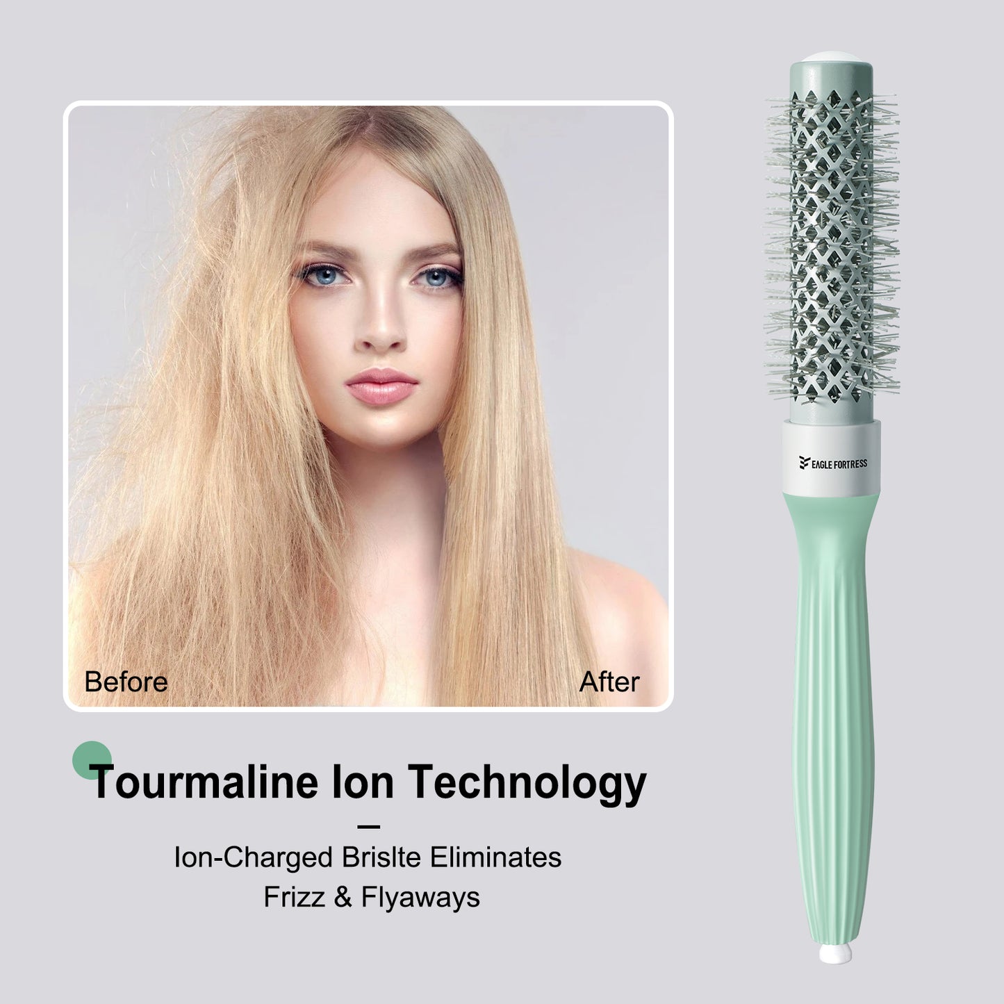 Round Brush 0.98'' Green