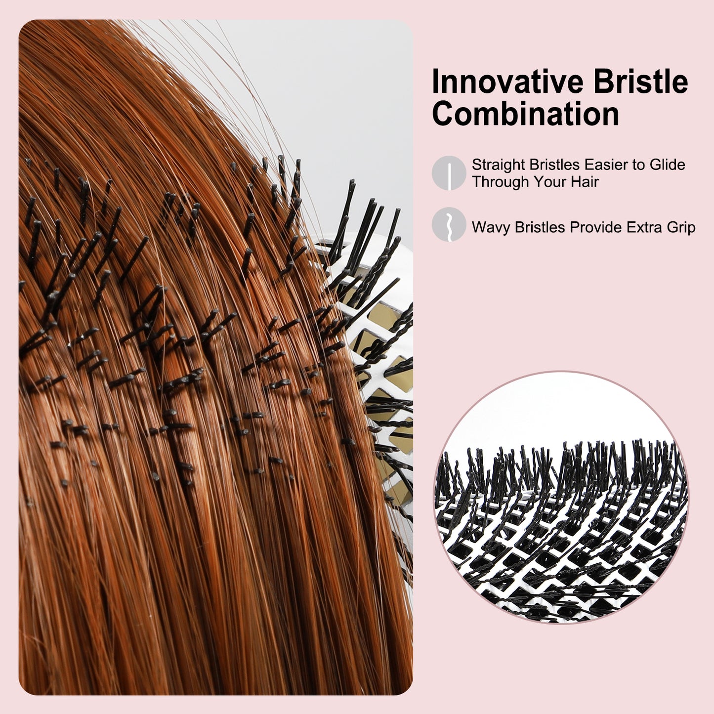 Round Brush 1.25'' Pink
