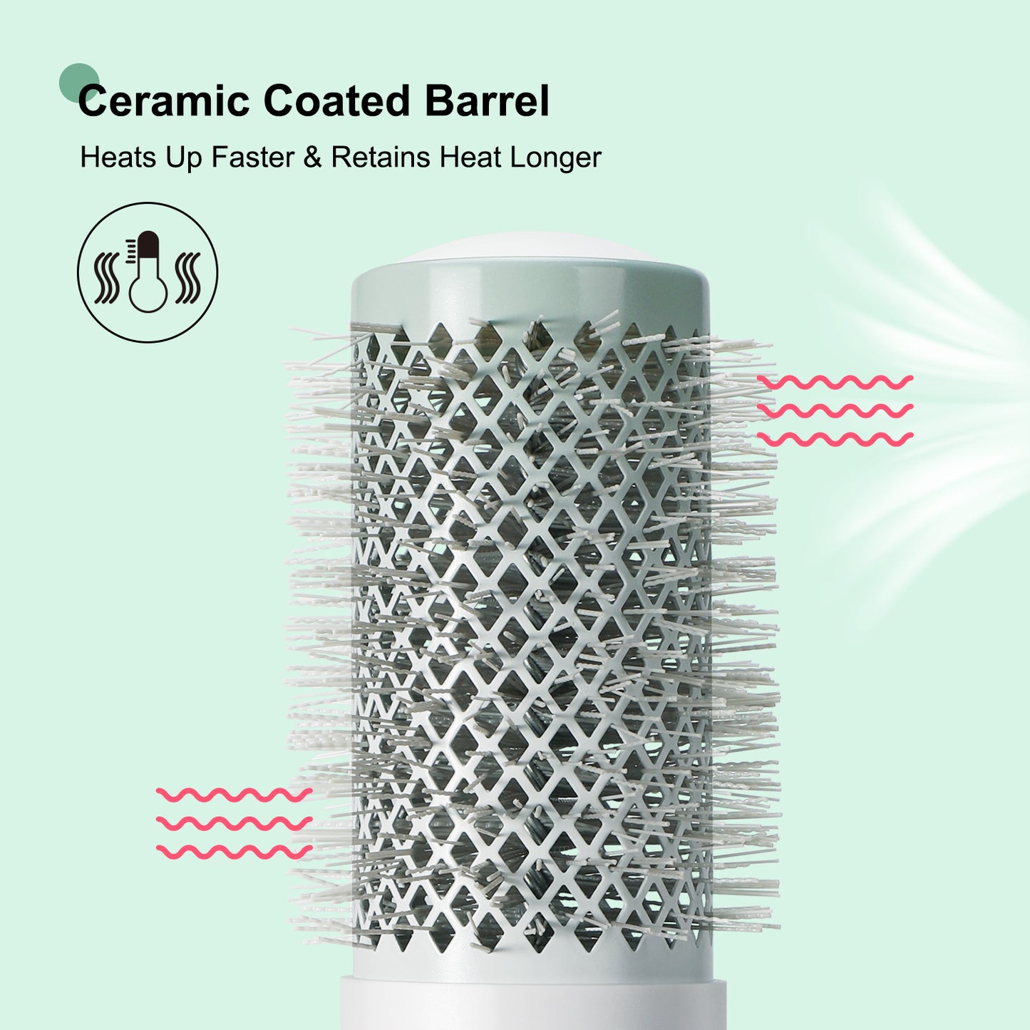 Round Brush 2.1'' Green