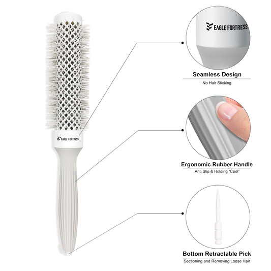 Round Brush 1.25'' Grey xl