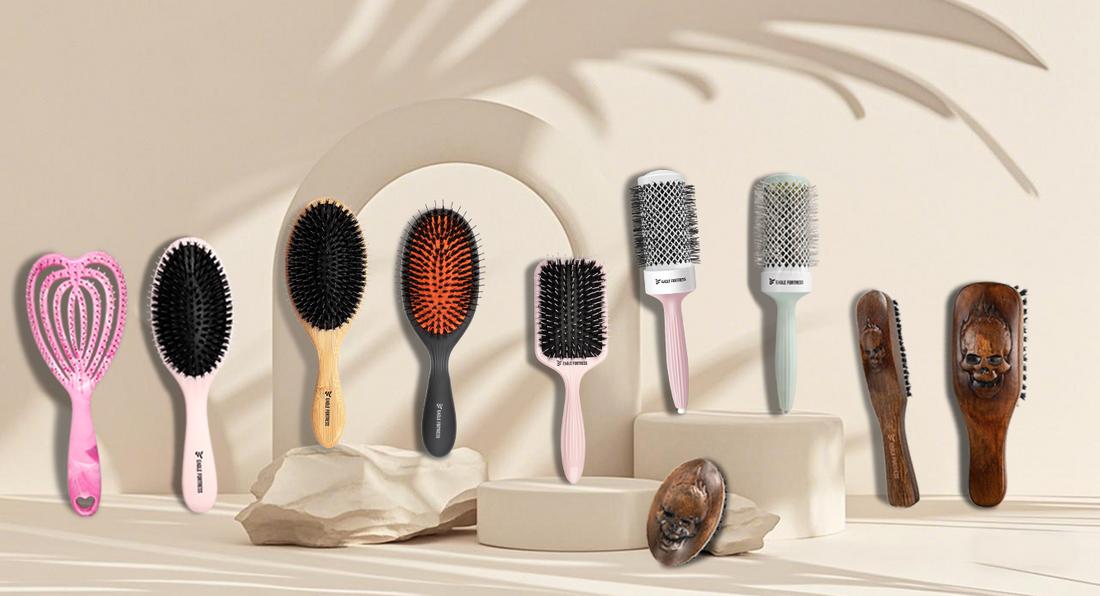 The Ultimate Guide to Hair Brush Materials: What’s the Right Brush for Your Hair Type?