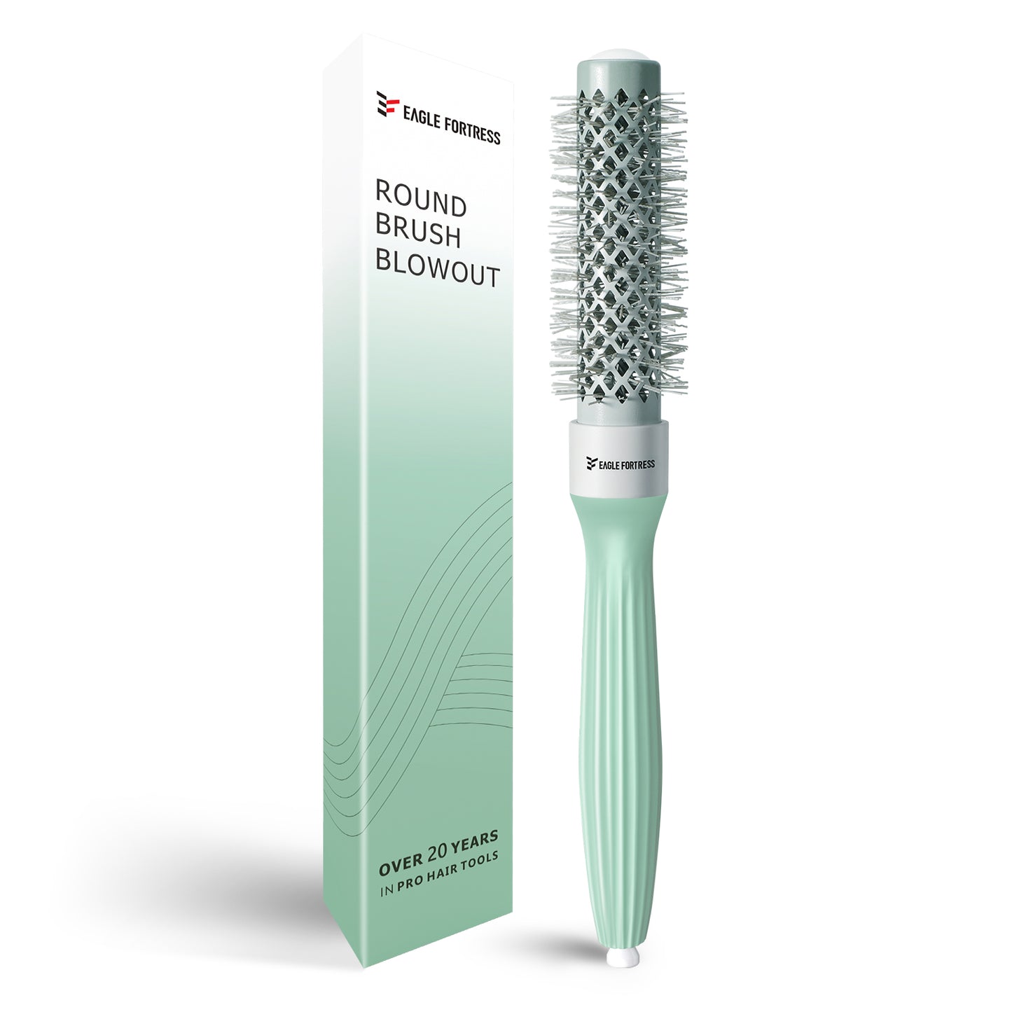 Round Brush 0.98'' Green