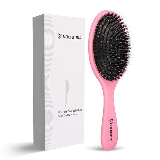 Boar bristle comb Rose