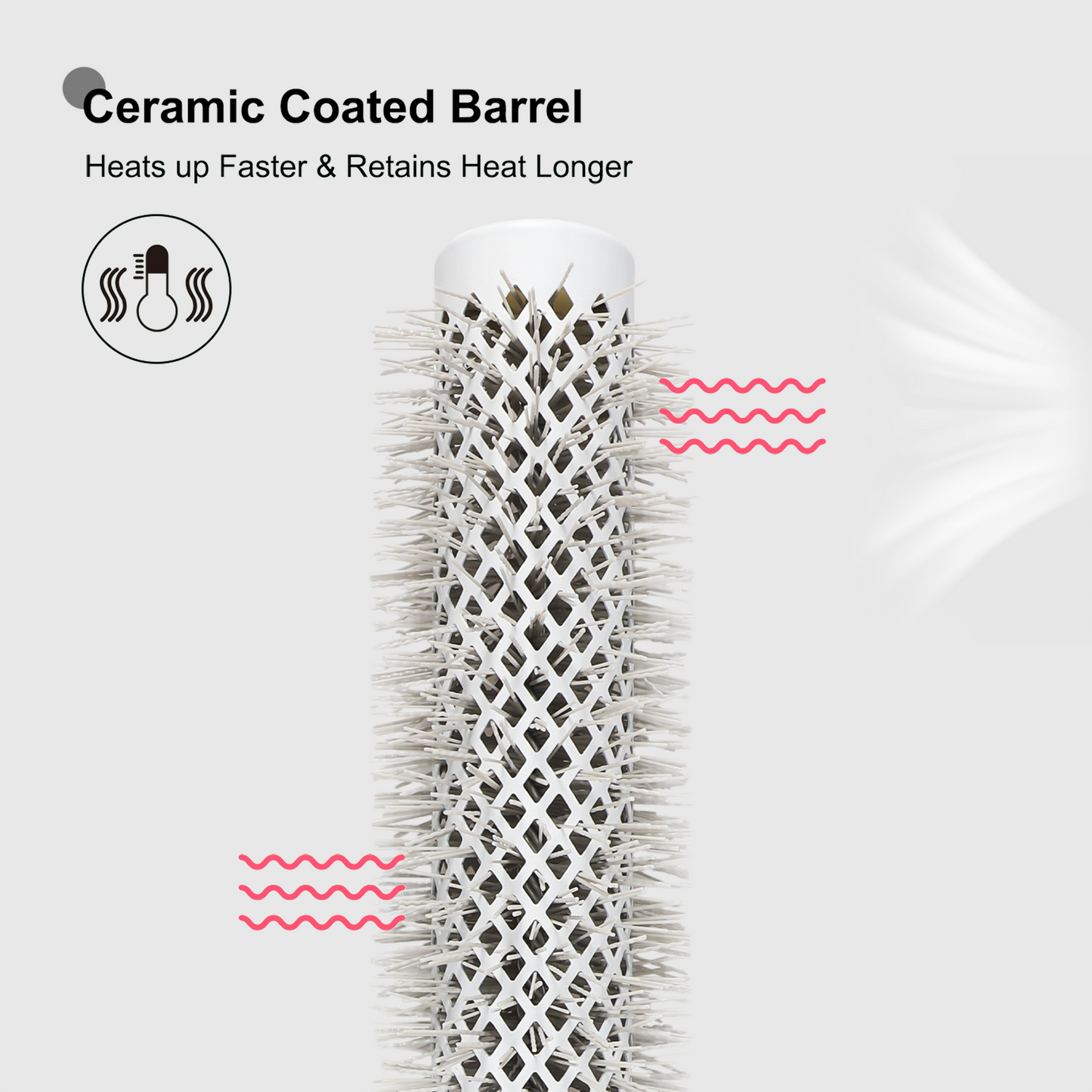 Round Brush 1.25'' Grey xl