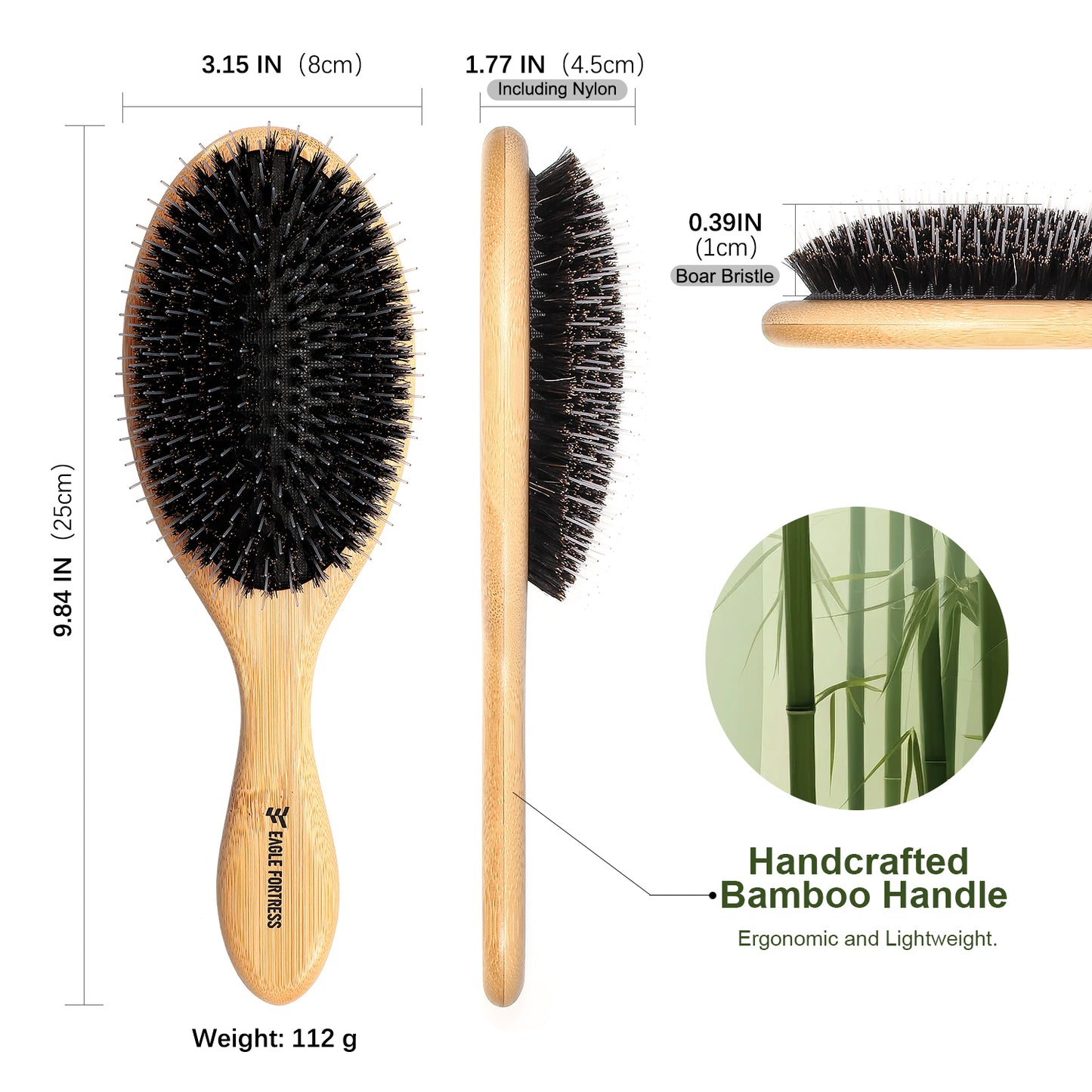 Bamboo Detangler Brush