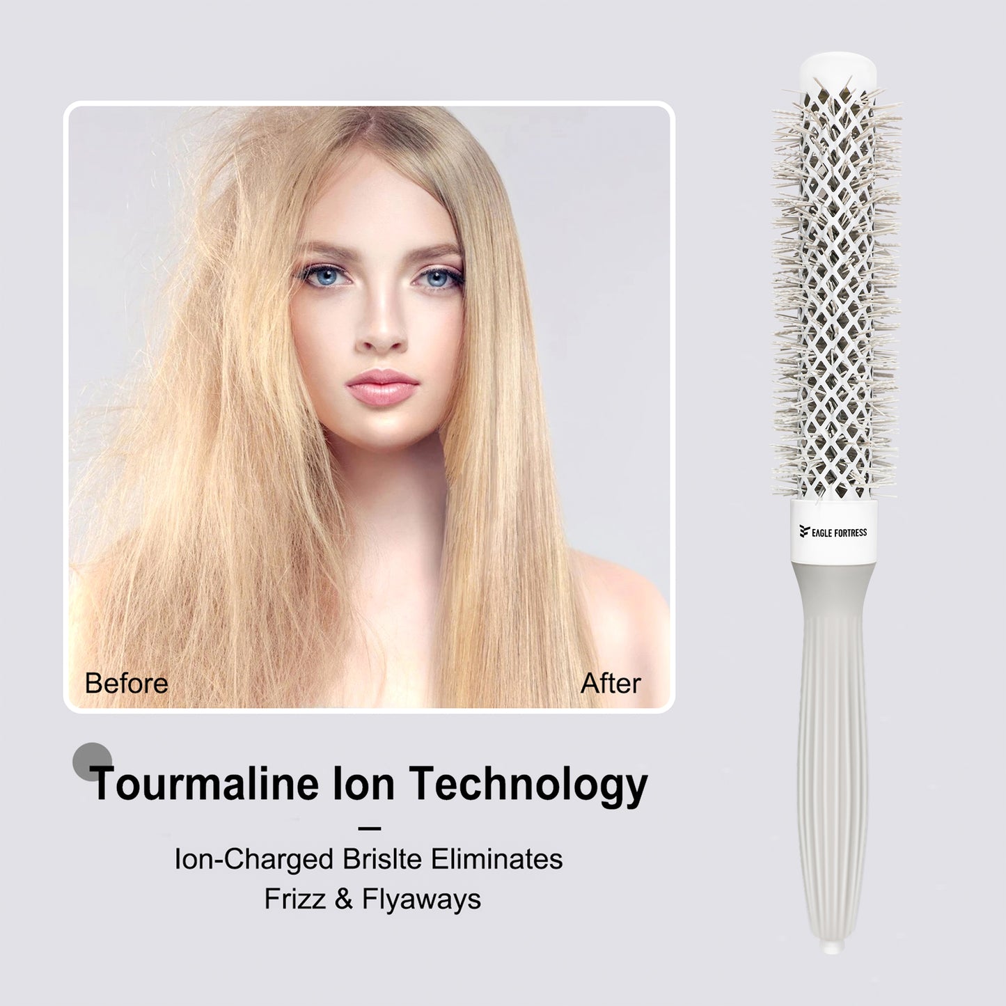 Round Brush 0.98'' Grey  XL