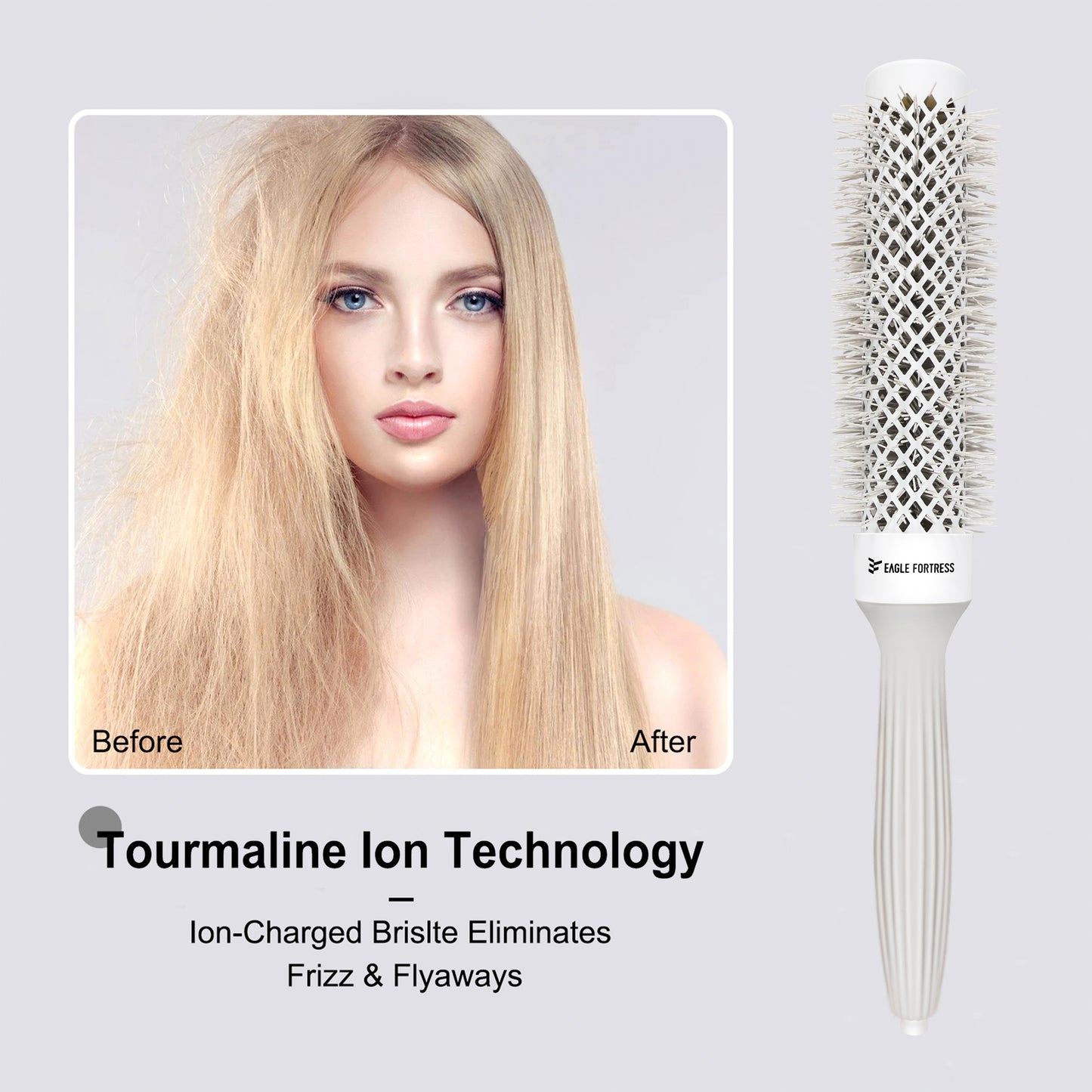 Round Brush 1.25'' Grey xl