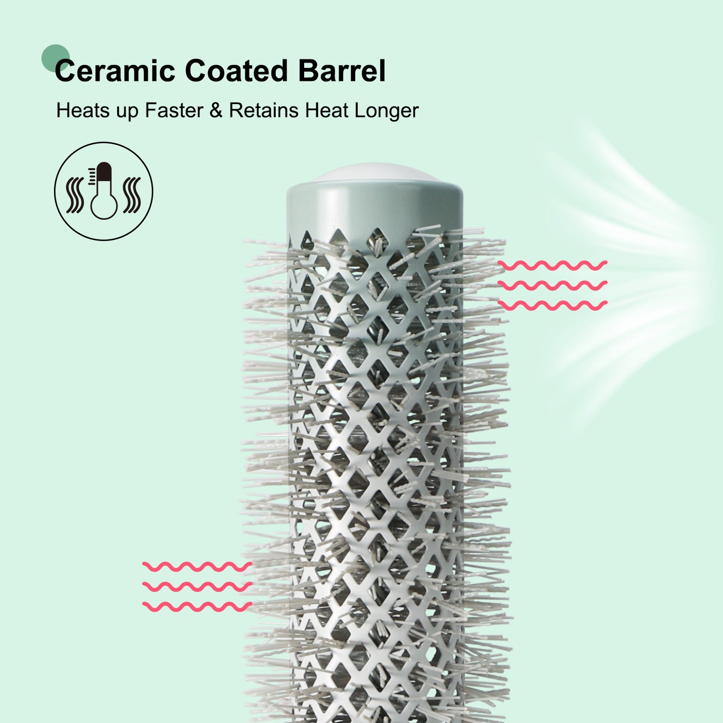 Round Brush 1.25'' Green