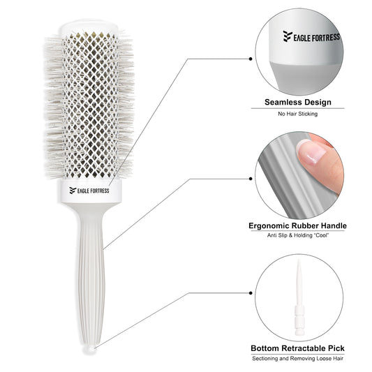 Round Brush 2.1'' Grey XL