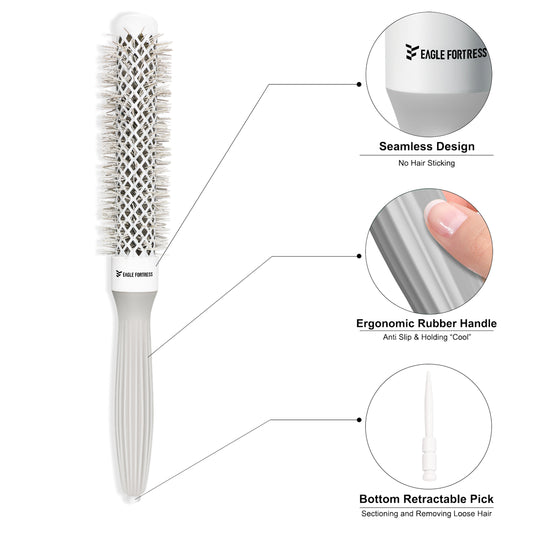 Round Brush 0.98'' Grey  XL